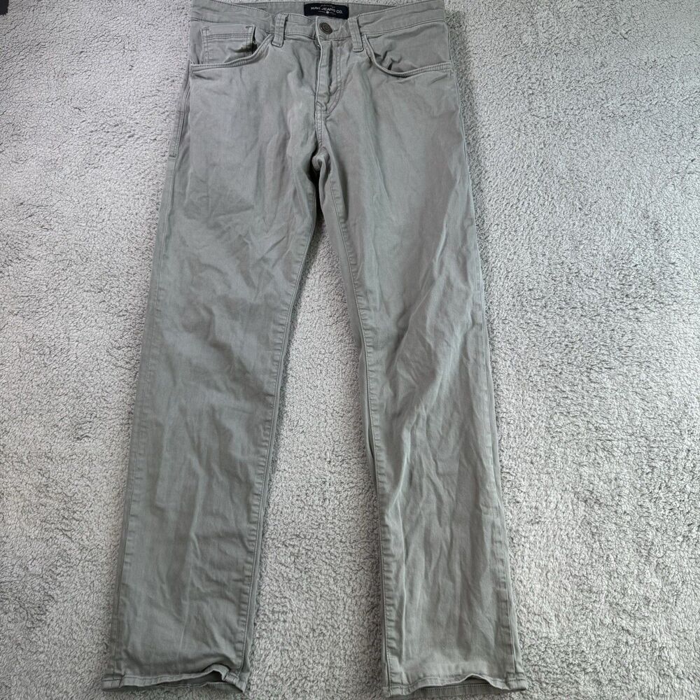 Mavi Pants Mens‎ 30x31 Grey Zach Straight Leg Stretch Comfort Chino